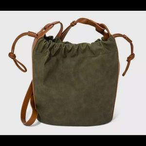 Universal Thread drawstring and cross body purse